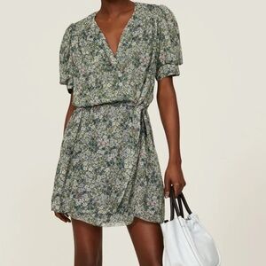 Zadig & Voltaire Betty Garden Chiffon Mini Dress